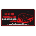 .030 Silkscreen Spot Color Poly-Ad License Plates